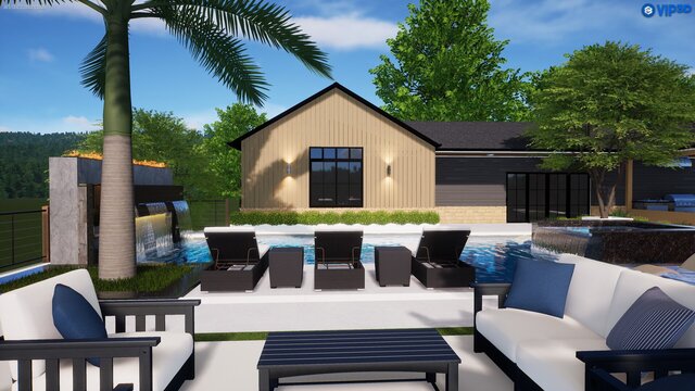 3D model of Geeley House 1st Proposal