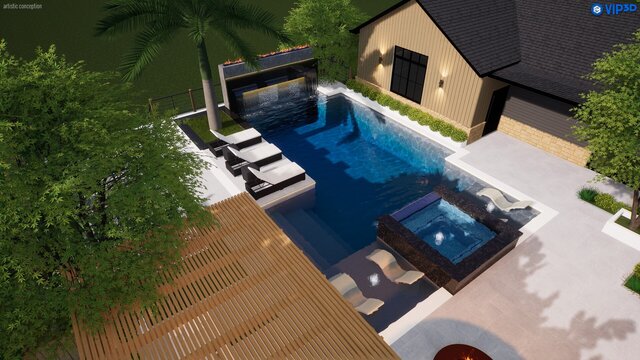 3D model of Geeley House 1st Proposal