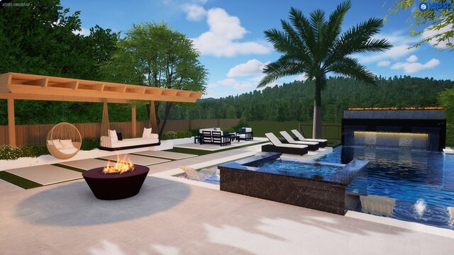 3D model of Geeley House 1st Proposal