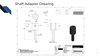 motor_shaft_adapter_drawing design by KevinCAD