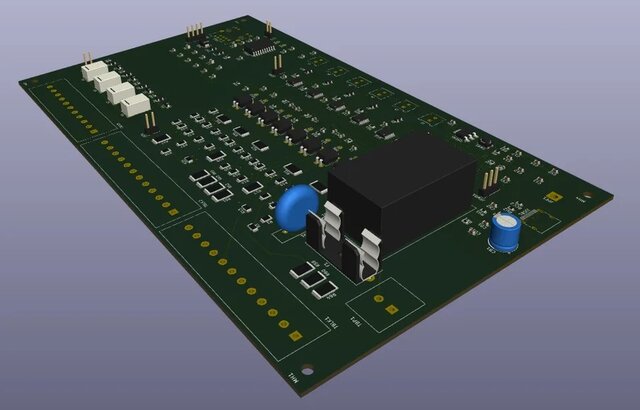 GIM-O: Outdoor Heat-Pump Interface Board (230 V Sensing, Relays, RP2040) – image 5 of 5