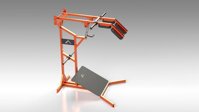 3D model of Calisthenic fitness design
