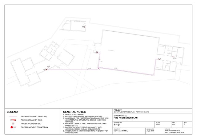 Cultural & Sports Complex – MEP & Mechanical Systems Design