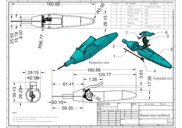 2d and 3d mechanical drawings and models