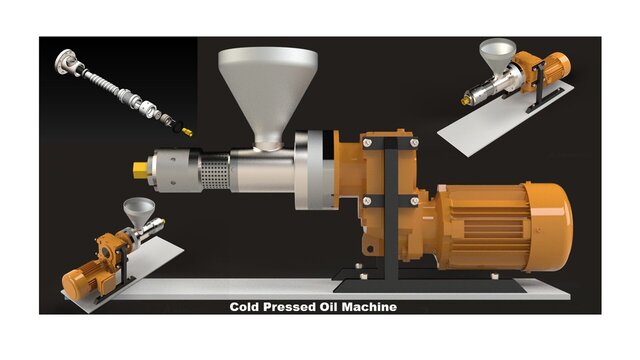 Cold Pressed Oil Machine