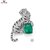 Luxury Tiger Emerald Jewellery – Manufacturing-Ready CAD Design