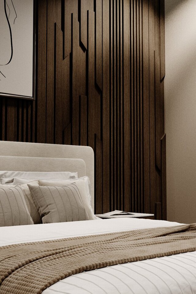 Modern Cozy Bedroom Interior