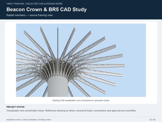 Beacon Crown & BR5 CAD Study – image 4 of 5