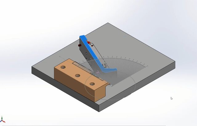 Hinge Inspection Gage for Angle & Force Verification
