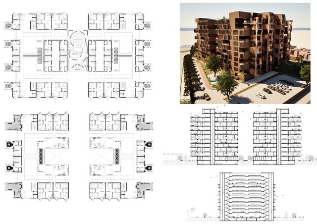 Architectural Plan & 3D Visualization