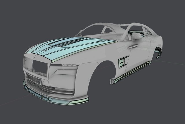 3D model of Rolls-Royce Spectre