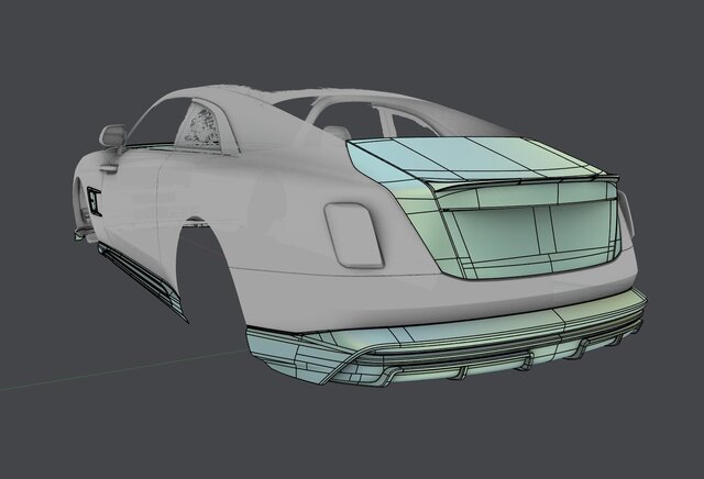 3D model of Rolls-Royce Spectre