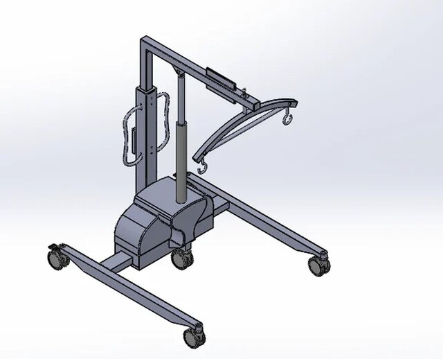 Industrial & Product Design for Special Person Lifting Hoist