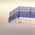 Industrial Steel Staircase & Platform Assembly