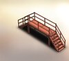 Industrial Steel Staircase & Platform Assembly design by yonasm2