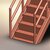Industrial Steel Staircase & Platform Assembly