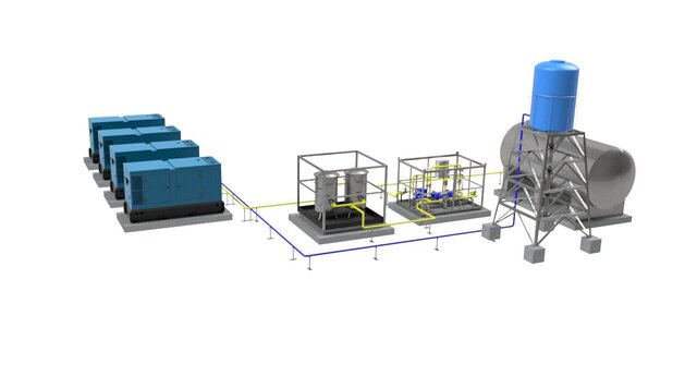 3D model of Power Generation Assembly