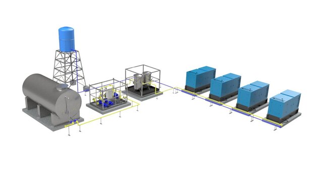 3D model of Power Generation Assembly
