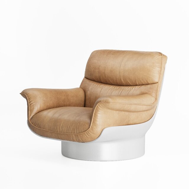 3D model of 3D Modeling & Technical CAD Drawings - Lounge Chair