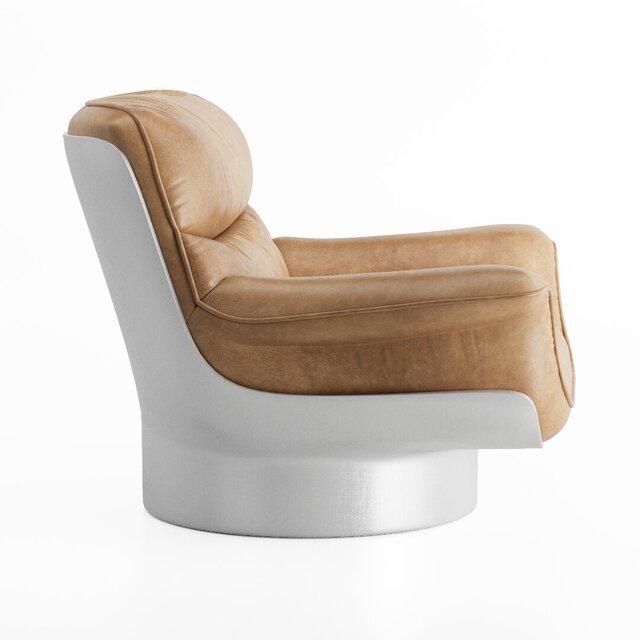 3D model of 3D Modeling & Technical CAD Drawings - Lounge Chair