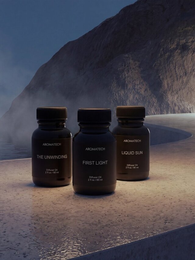 3D model of AromaTech Fragrance Device: Industrial and Mechanical Design