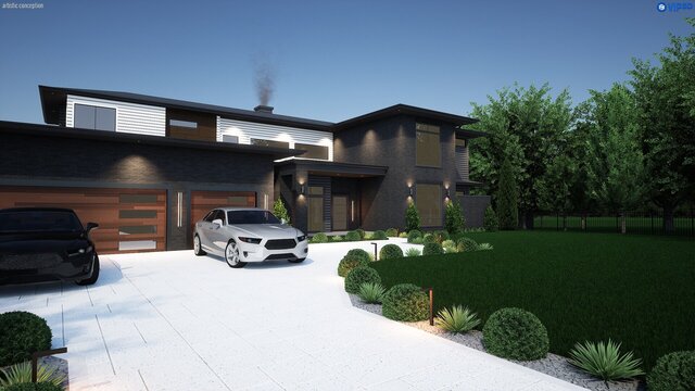 3D model of Bresslyn Residence(USA)