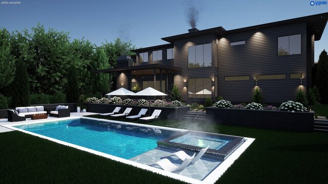 3D model of Bresslyn Residence(USA)