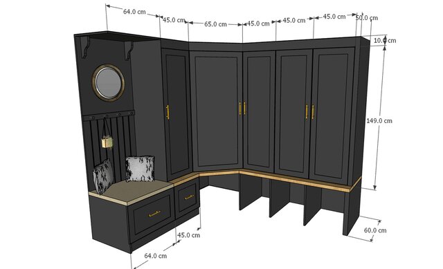 3D model of Wardrobes