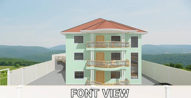 3D model of Residential building