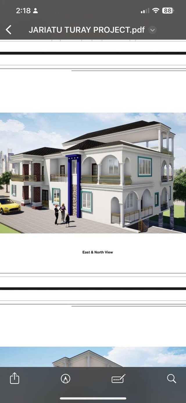 3D model of Residential building
