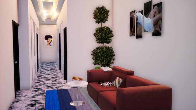 3D model of Residential building