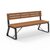 Modular Urban Furniture Suite: Integrated Seating, Waste Management & Lighting