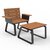 Modular Urban Furniture Suite: Integrated Seating, Waste Management & Lighting