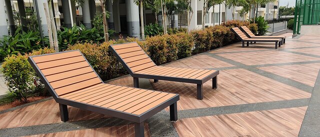 3D model of Modular Urban Furniture Suite: Integrated Seating, Waste Management & Lighting