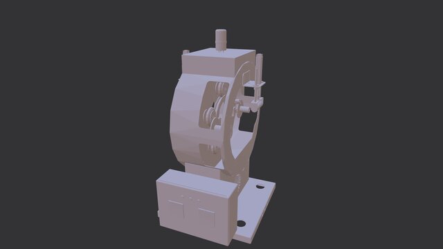 3D model of PTFE Insulation Wrapping Machine for Copper Busbars