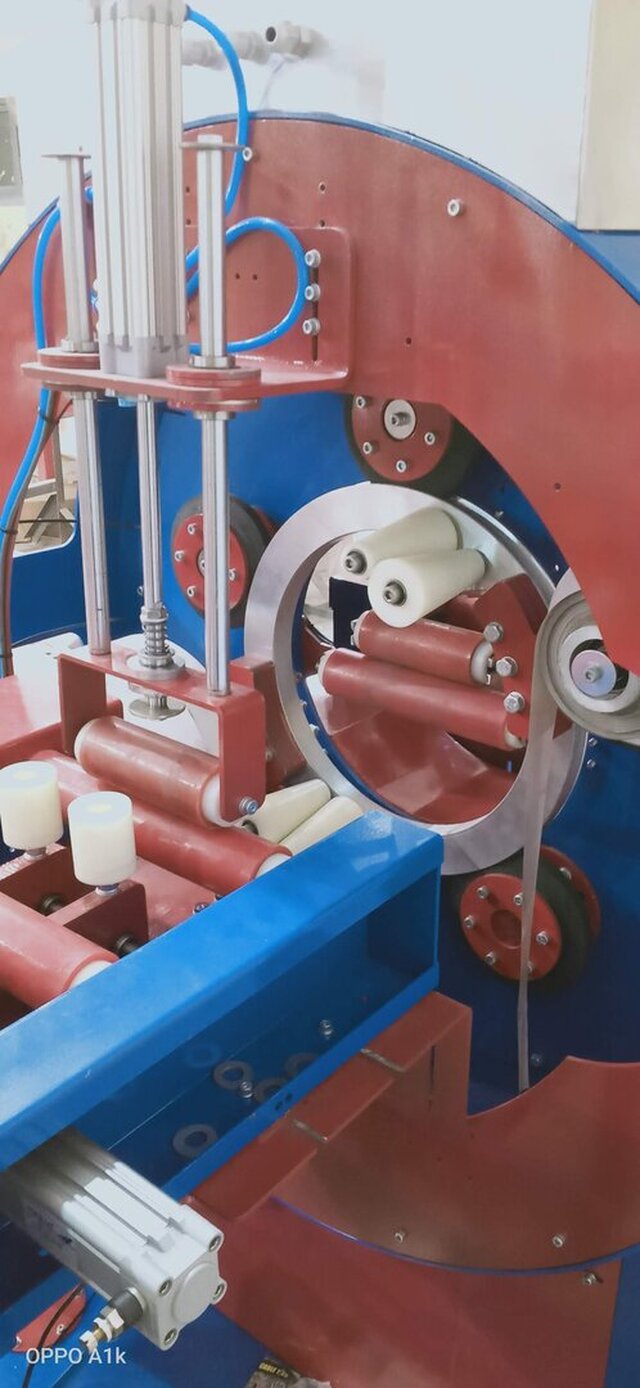 3D model of PTFE Insulation Wrapping Machine for Copper Busbars