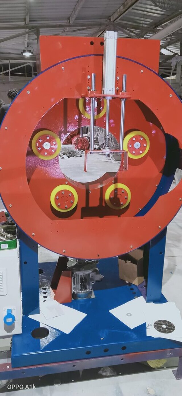 3D model of PTFE Insulation Wrapping Machine for Copper Busbars