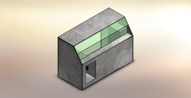 3D model of Electro-Hydraulic Servo Oil Source Control Console (EH-SCC)