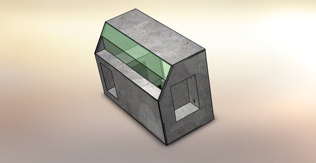 3D model of Electro-Hydraulic Servo Oil Source Control Console (EH-SCC)