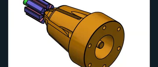 Hydraulic Expansion Chuck — From 3D Models to a Full Drawing Package – image 2 of 2