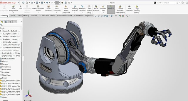 Robotics Arm Design and Assembly – image 2 of 4