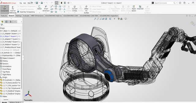 Robotics Arm Design and Assembly – image 4 of 4