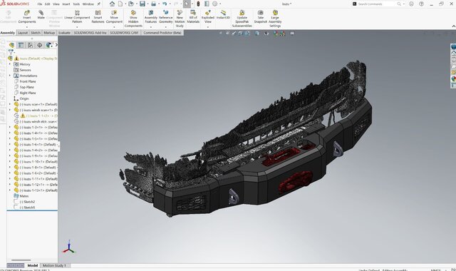 front bumper sheet metal