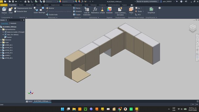 Custom Kitchen Upper Cabinets – Autodesk Inventor Assembly