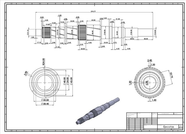 3D model of 3D Modeling & Assembly of an Automotive Transmission