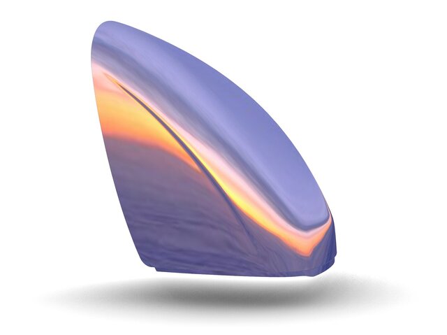 3D model of Mercedes-Benz side view mirror