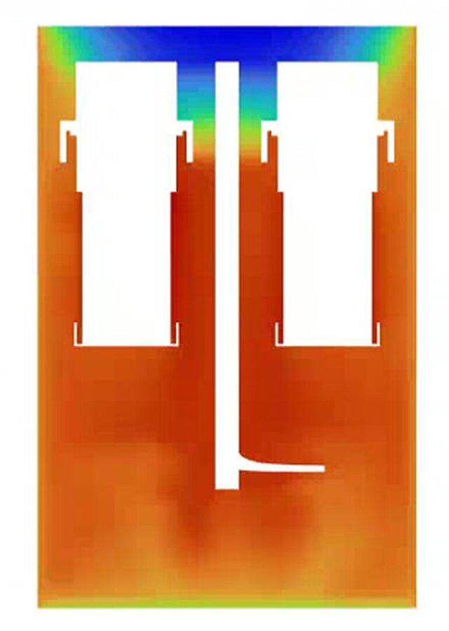 3D model of Thermal & CFD Simulation Analysis of an Oil-Jacketed Curing Reactor