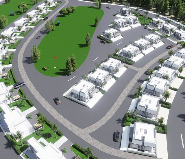 3D model of 3d-golf course visualization