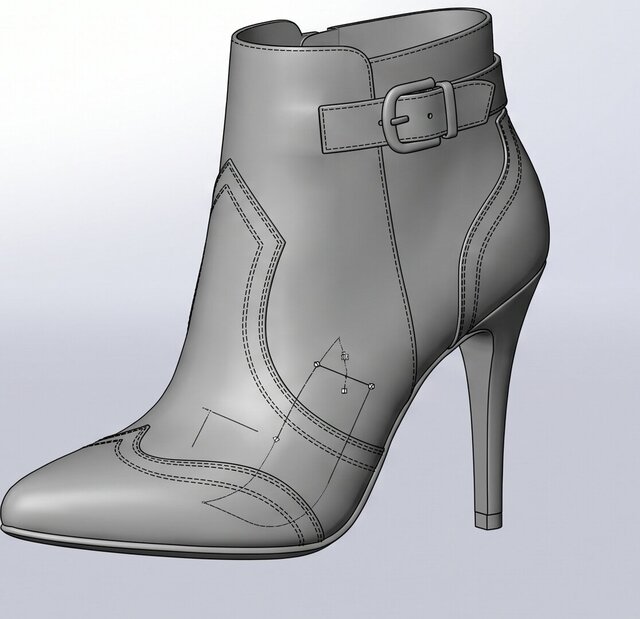 Women's Footwear CAD Engineer | 3D Modeling & Product Design