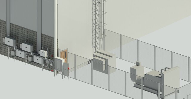 3D model of Electrical Engineering Portfolio — Solar PV, Power System Studies & BIM
